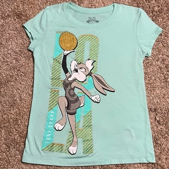 Space Jam lola size Medium 7/8 shirt bm - Picture 1 of 4